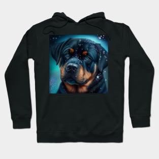 Bubblelicious Rottweiler Puppy Hoodie